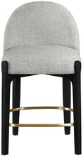 Load image into Gallery viewer, Torino - Counter Stool With Brushed Black Base
