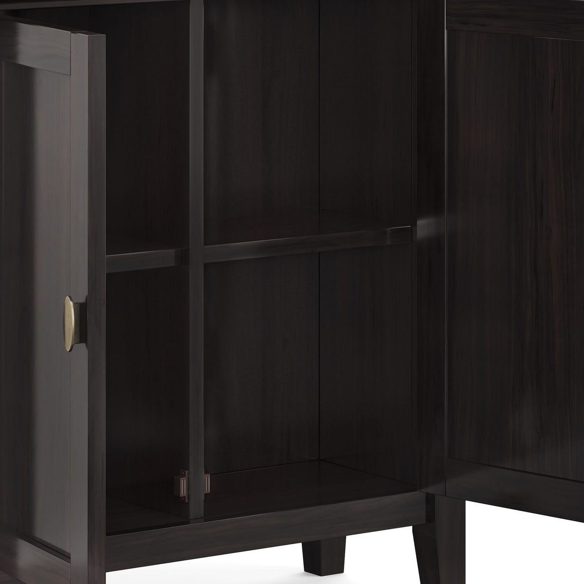Redmond - Low Storage Cabinet - Hickory Brown - Ego Home Furniture