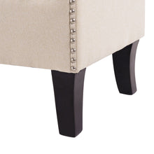 Load image into Gallery viewer, Kathy - Roll Arm Entryway Accent Bench - Sky Neutral Beige
