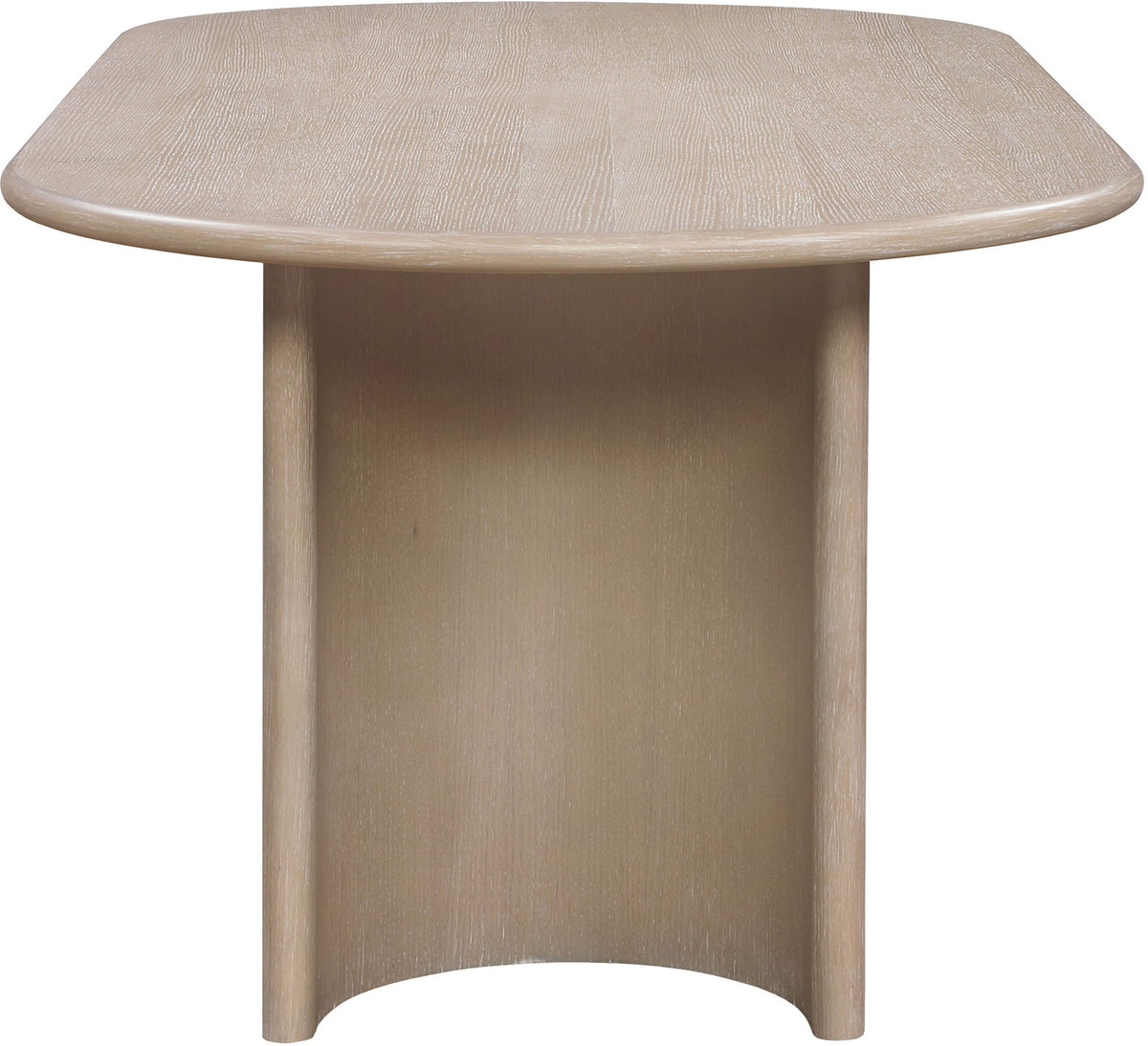 Caldra - Oak Veneer And Solid Wood Dining Table
