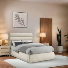 Load image into Gallery viewer, Adam - Boucle Fabric Bed With 52" Headboard
