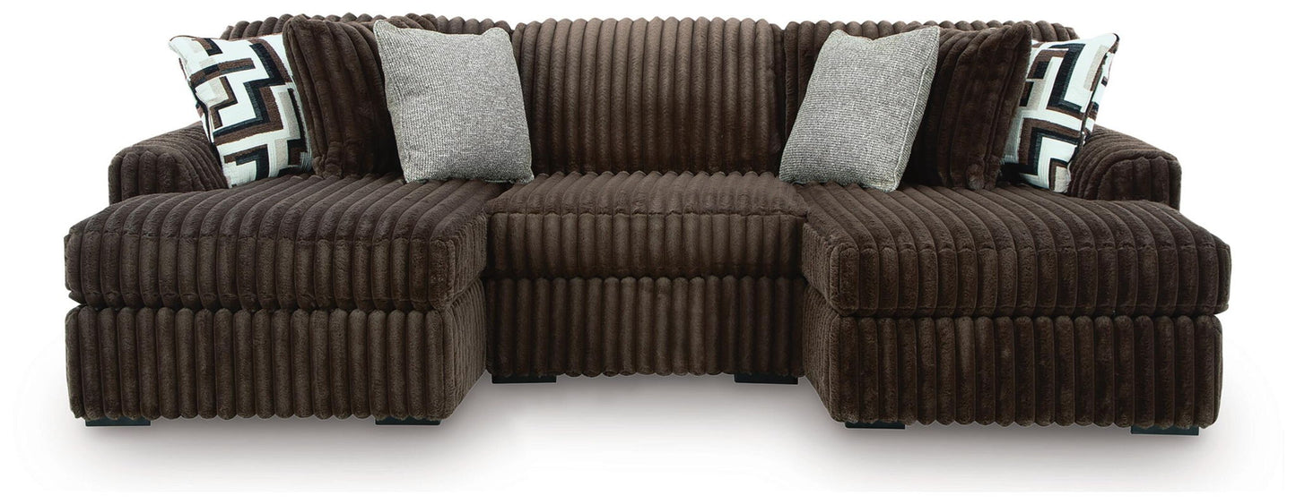 Midnight-Madness - Sectional - Chocolate