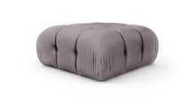 Load image into Gallery viewer, Orin - Velvet Performance Fabric Upholstered Modular Ottoman
