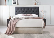 Load image into Gallery viewer, Piper - Upholstered Queen Headboard - Black
