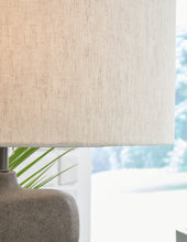 Load image into Gallery viewer, Danacy - Paper Table Lamp - Distressed Black

