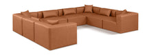 Load image into Gallery viewer, Cube - 8 Piece Modular Sectional - Cognac
