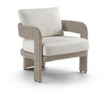 Load image into Gallery viewer, Sandbay - Olefin Water Resistant Fabric And Wicker Outdoor Patio Accent Chair
