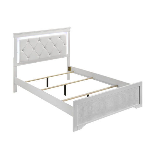 Blaze - Modern Bed With LED Headboard