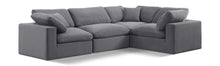 Load image into Gallery viewer, Comfy - 4 Piece Velvet Modular Sectional
