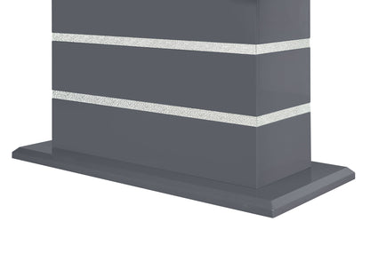 Monaco - Dining Table Column - Dark Gray