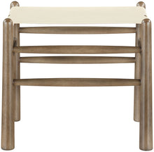 Load image into Gallery viewer, Santos - Faux Leather Upholstered Bench - Walnut Frame
