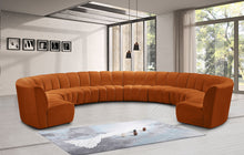 Load image into Gallery viewer, Infinity - 10 Piece Velvet Modular Sectional

