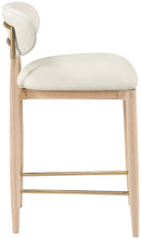 Load image into Gallery viewer, Riccio - Stool - Natural And Gold Frame
