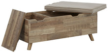 Load image into Gallery viewer, Gerdanet - Storage Bench - Beige
