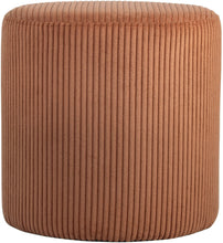 Load image into Gallery viewer, Roy - Round Microsuede Ottoman / Stool
