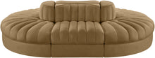 Load image into Gallery viewer, Rummi - Oval Velvet Performance Fabric Upholstered 6 Piece Modular Sectional
