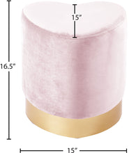 Load image into Gallery viewer, Heart - Stool Ottoman
