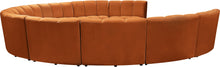 Load image into Gallery viewer, Infinity - 10 Piece Velvet Modular Sectional
