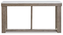 Load image into Gallery viewer, Loyaska - Sofa Table - Brown / Ivory
