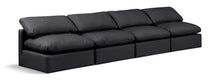Load image into Gallery viewer, Indulge - Faux Leather 4 Seat Modular Armless Sofa
