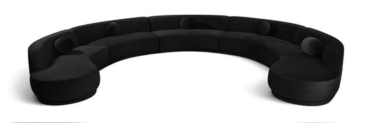 Avra - 192" Velvet Performance Fabric Upholstered Sectional - Ego Home Furniture