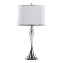 Load image into Gallery viewer, Ashland - Contemporary Crystal Table Lamp (Set of 2) - Clear Crystal / Nickel / White
