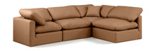 Load image into Gallery viewer, Indulge - Faux Leather 4 Piece Modular Sectional
