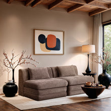 Load image into Gallery viewer, Stellar - 2 Piece 76" Upholstered Modular Armless Loveseat
