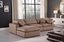 Load image into Gallery viewer, Comfy - 4 Piece Faux Leather Modular Sectional With Chaise
