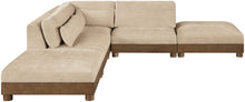 Load image into Gallery viewer, Turin - Chenille Fabric Upholstered Modular Sectional - Beige
