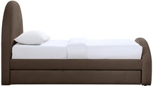 Load image into Gallery viewer, Andaz - Chenille Fabric Upholstered Trundle Bed
