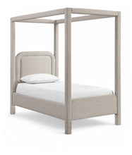 Load image into Gallery viewer, Salina - Linen Textured Fabric Upholstered Bed
