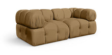 Load image into Gallery viewer, Orin - Velvet Performance Fabric Upholstered 2 Piece Modular Sofa (2 Corner Chairs)
