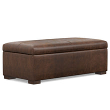 Load image into Gallery viewer, Gabbie - Coffee Table Upholstered Storage Ottoman

