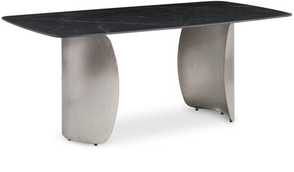 Niya - Dining Table - Black