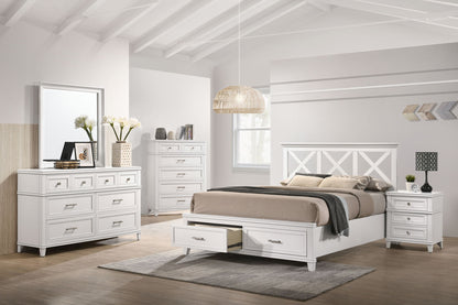 Nova II - 3 Drawer Nightstand With USB