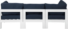 Load image into Gallery viewer, Nizuc - Outdoor Patio 3 Seat Modular Sofa With White Frame
