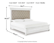 Load image into Gallery viewer, Kanwyn - Upholstered Panel Bed
