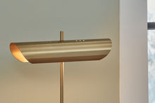 Load image into Gallery viewer, Rowleigh - Marble Desk Lamp - Gold Finish / White
