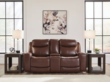 Load image into Gallery viewer, Bexhurst - Power Reclining Loveseat With Console / Adjustable Headrest
