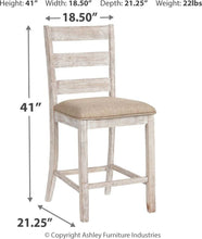Load image into Gallery viewer, Skempton - Rectangular Counter Table With Storage Set
