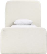 Load image into Gallery viewer, Fira - Linen Textured Fabric Upholstered Bed
