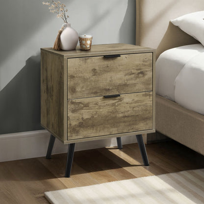 Modern Accent Table & Storage Drawers