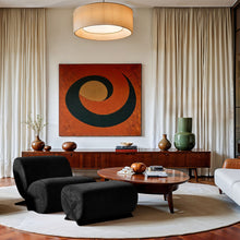 Load image into Gallery viewer, Akira - Fabric Upholstered Ottoman
