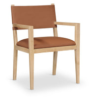 Load image into Gallery viewer, Avon - Vegan Leather Dining Arm Chair
