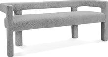 Load image into Gallery viewer, Athena - Boucle Fabric Bench
