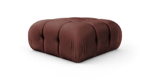 Load image into Gallery viewer, Orin - Velvet Performance Fabric Upholstered Modular Ottoman
