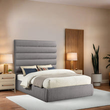 Load image into Gallery viewer, Adam - Boucle Fabric Bed With 70.5" Headboard
