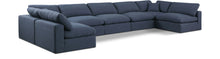 Load image into Gallery viewer, Comfy - 7 Piece Linen Modular Armless Sectional
