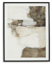 Load image into Gallery viewer, Aldricton - Wall Art - Brown / White
